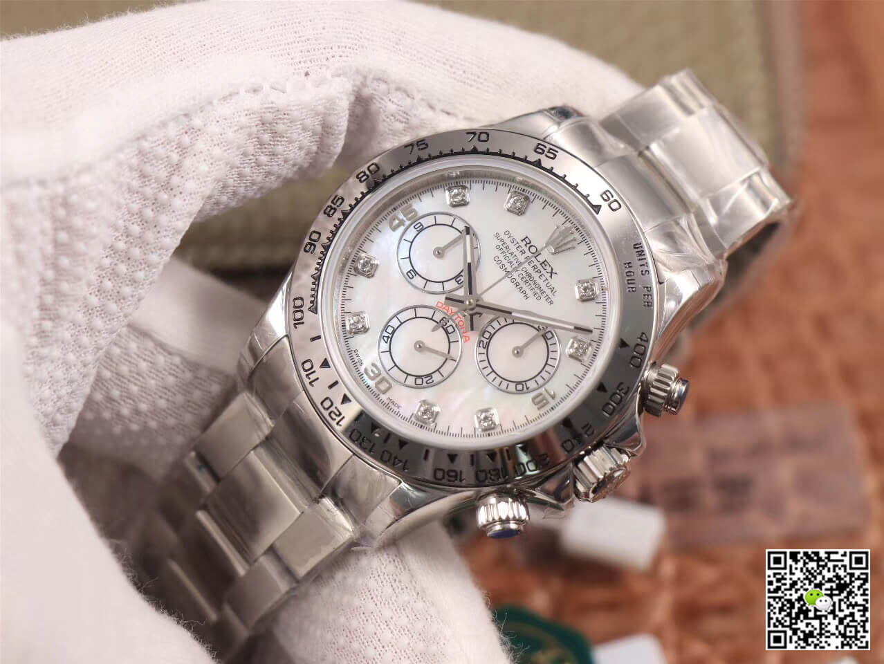 Replica R01ex Daytona Cosmograph 116520-78590 1:1 Best Edition JH Factory D1am0nd Dial