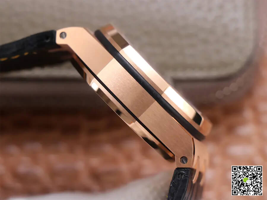 Replica Audemars P1g*et Royal Oak Offshore 26470OR 1:1 Best Edition JF Factory Black Dial