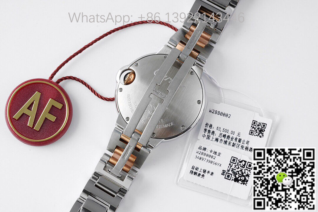 Replica Ballon Bleu De Ca*t1er 33MM W6920070 1:1 Best Edition AF Factory Pink Dial