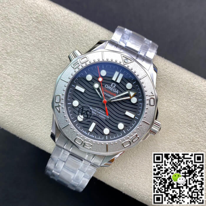 Replica 0me*ga Seamaster Diver 300M 210.30.42.20.01.002 1:1 Best Edition VS Factory Black Dial