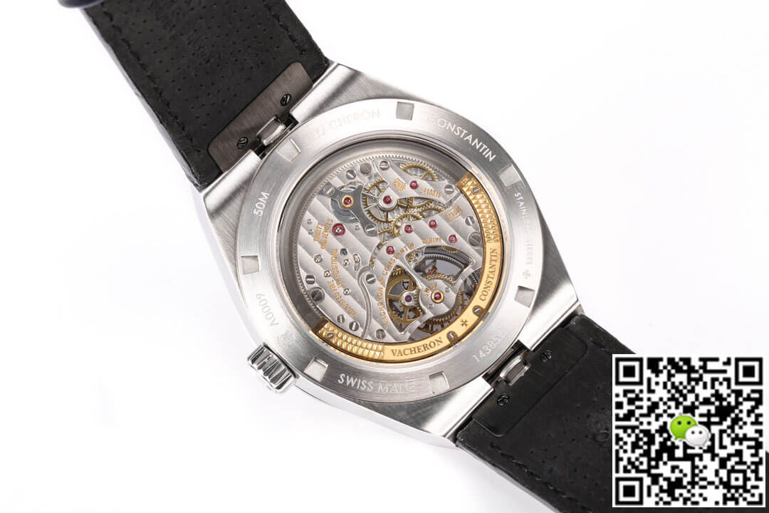 Replica Vacheron C0nstan1n Overseas Tourbillon 6000V/110A-B544 1:1 Best Edition BBR Factory Leather Strap