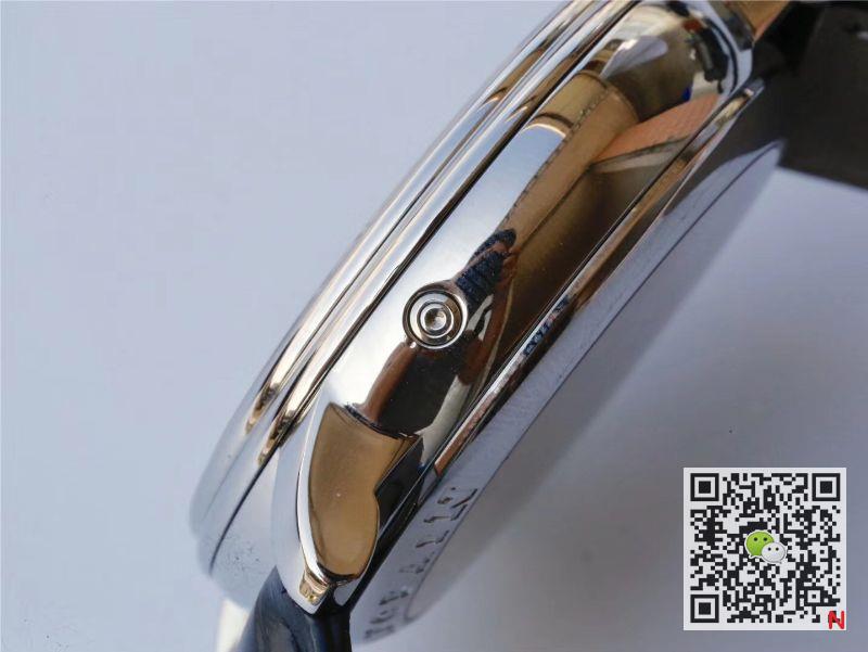 Replica Blancpain Villeret 6025-1542-55 True Tourbillon 1:1 Best Edition JB Factory Black Dial Swiss Cal.25