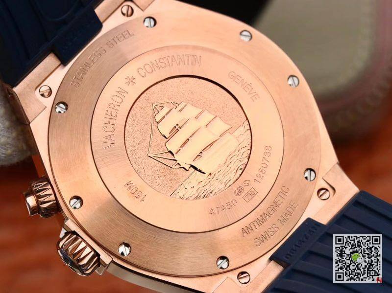 Replica Vacheron C0nstan1n Overseas TWA Factory 1:1 Best Edition Swiss ETA A1222