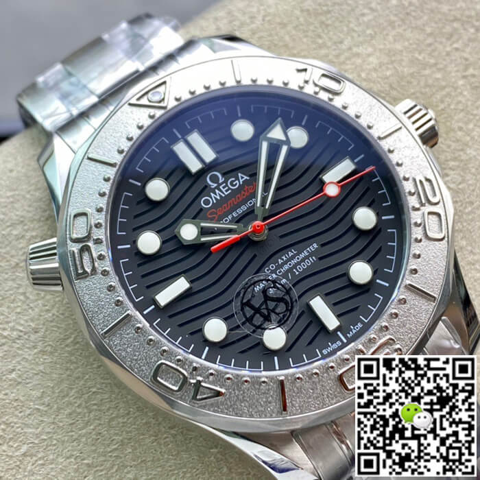 Replica 0me*ga Seamaster Diver 300M 210.30.42.20.01.002 1:1 Best Edition VS Factory Black Dial