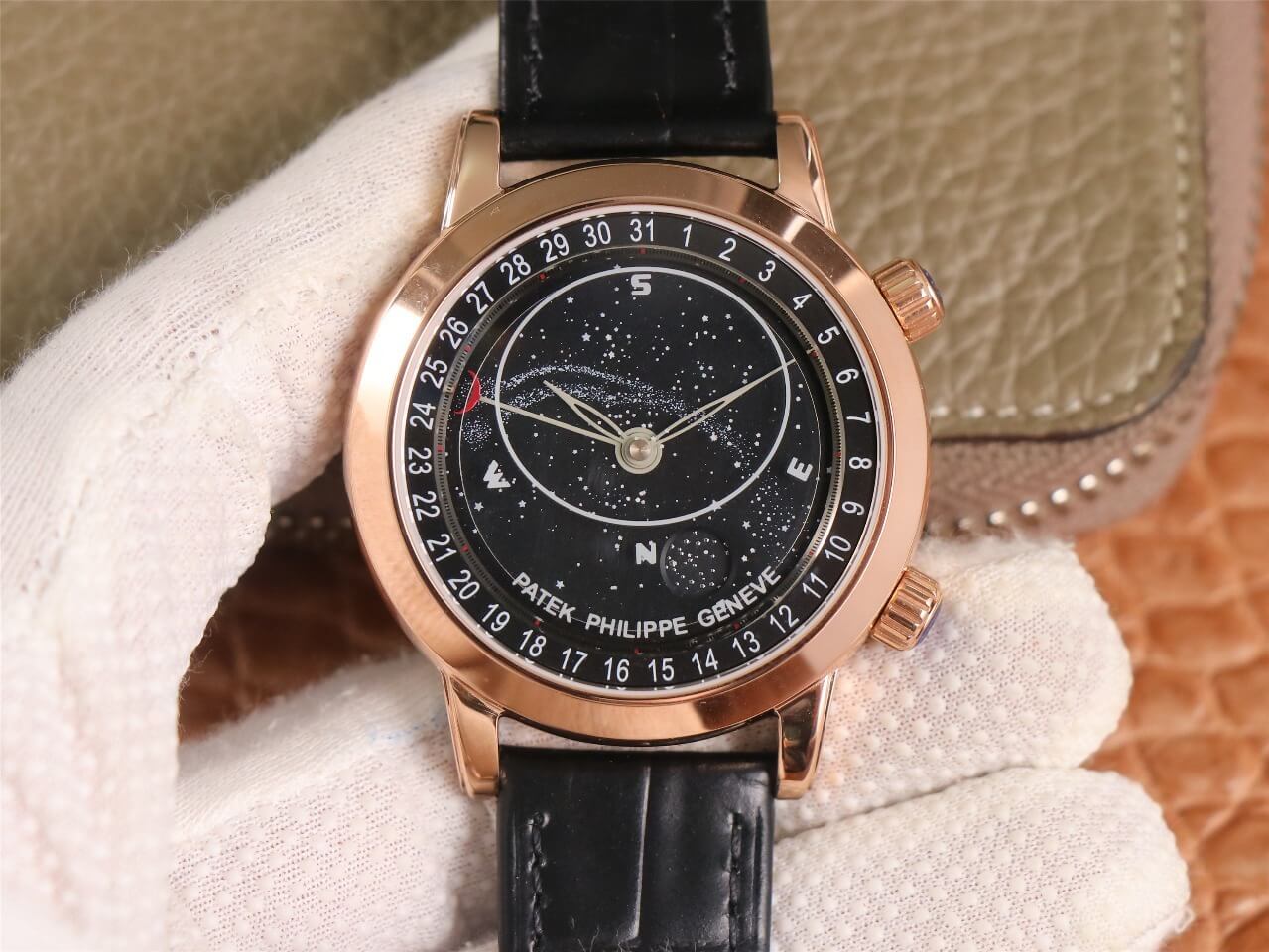 Replica Pat*k Phi1i*pe Grand Complications 6102 1:1 Best Edition TW Factory Black Starry Dial