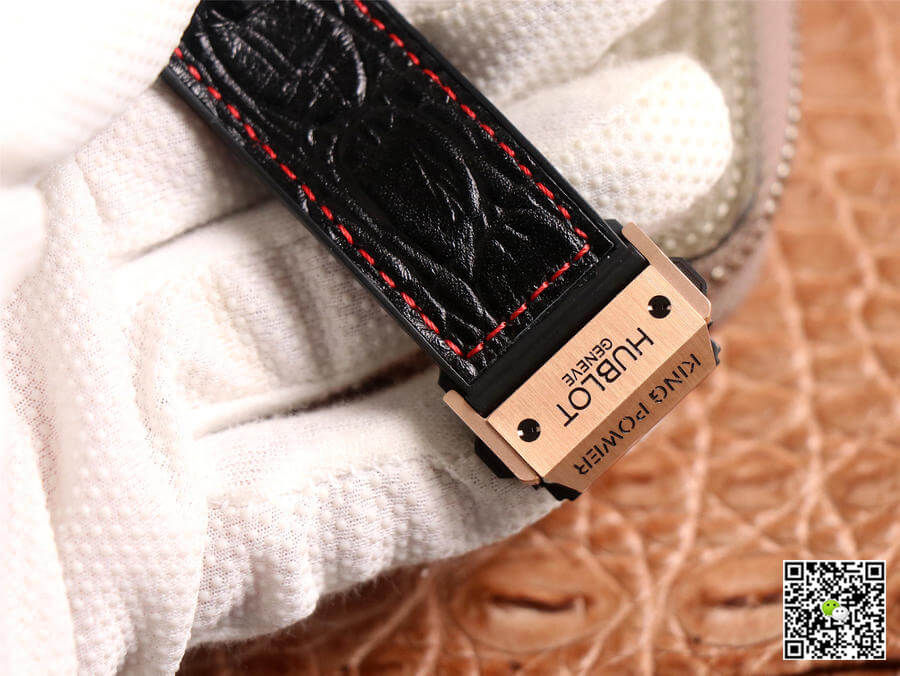 Hublot Replica King Power 703.ZM.1123.NR.FMO10 1:1 Best Edition V6 Factory Rose Gold