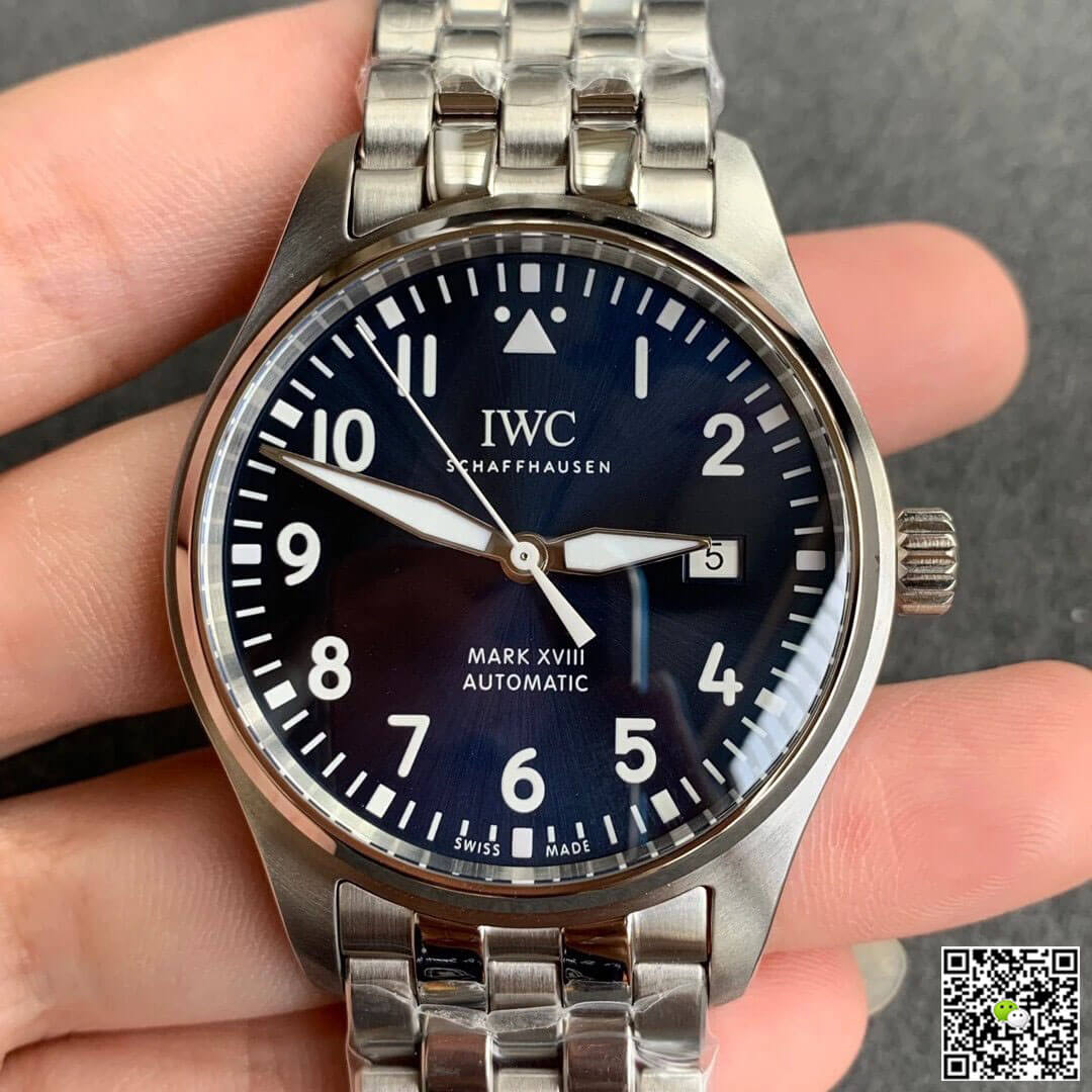 Replica IWC Pilot IW327014 1:1 Best Edition V7 Factory Blue Dial