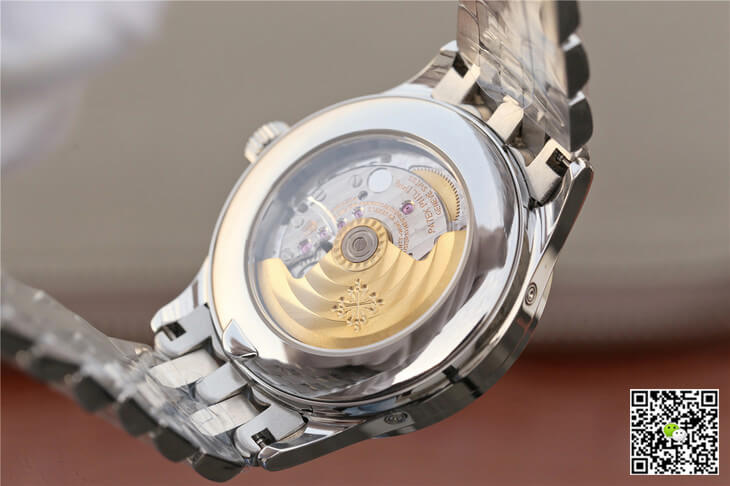 Replica Pat*k Phi1i*pe Complications 5396/1G-001 1:1 Best Edition KM Factory White Gold Blue Dial