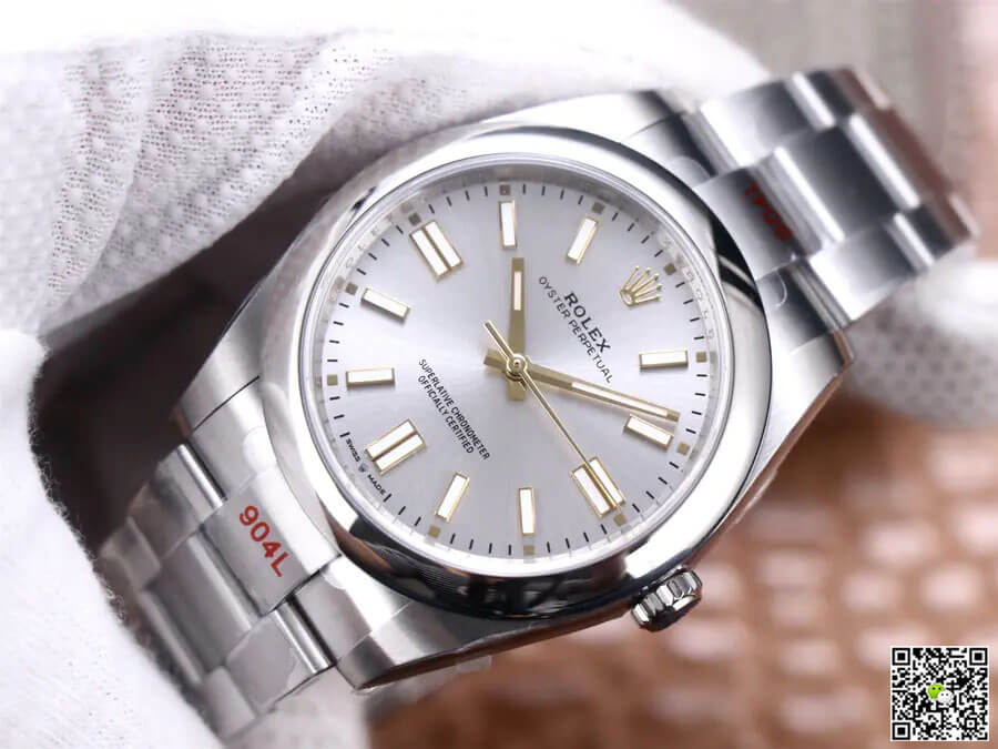 Replica R01ex Oyster Perpetual M124300-0001 41MM 1:1 Best Edition EW Factory Stainless Steel