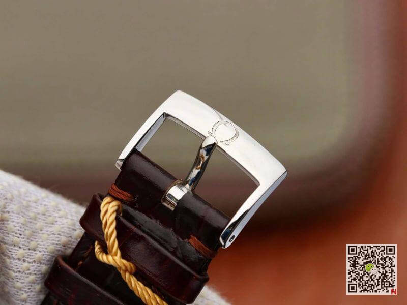 Replica 0me*ga De Ville Prestige 424.23.40.20.13.001 TW Factory 1:1 Best Edition Swiss ETA2824 Brown Dial