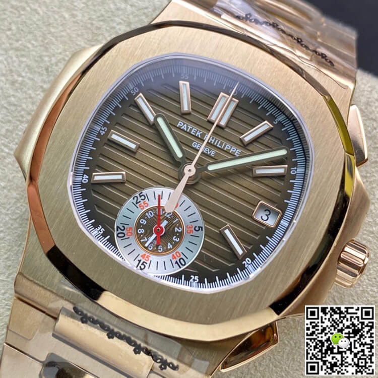 Replica Pat*k Phi1i*pe Nautilus 5980-1R 1:1 Best Edition 3K Factory V2 Rose Gold