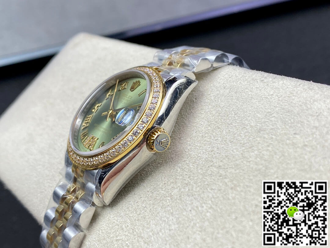 Replica R01ex Datejust M278383RBR-0016 31MM 1:1 Best Edition EW Factory Green Dial