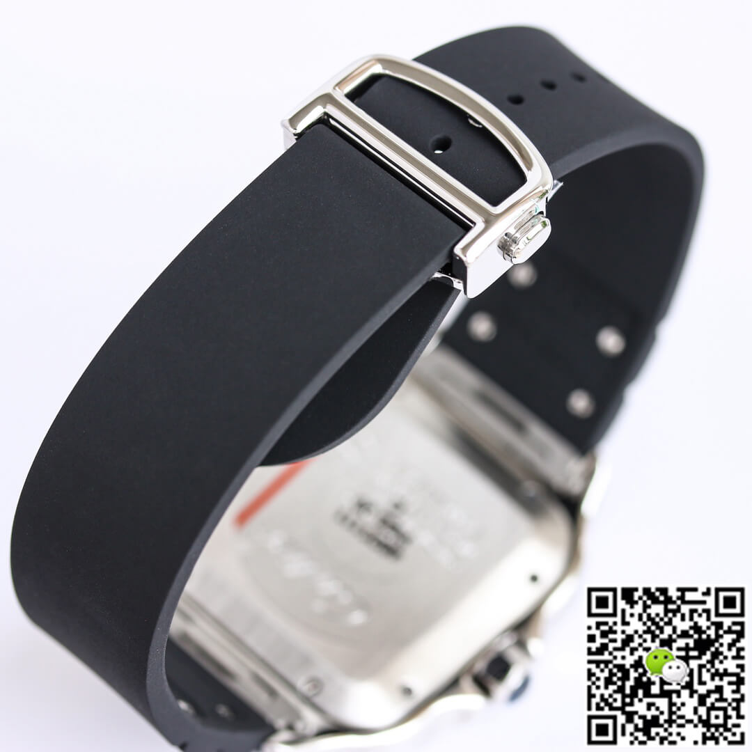 Replica Ca*t1er Santos WSSA0018 1:1 Best Edition GF Factory V2 Rubber Strap