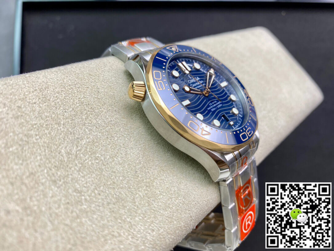 Replica 0me*ga Seamaster Diver 300M 210.20.42.20.03.001 1:1 Best Edition OR Factory Blue Dial