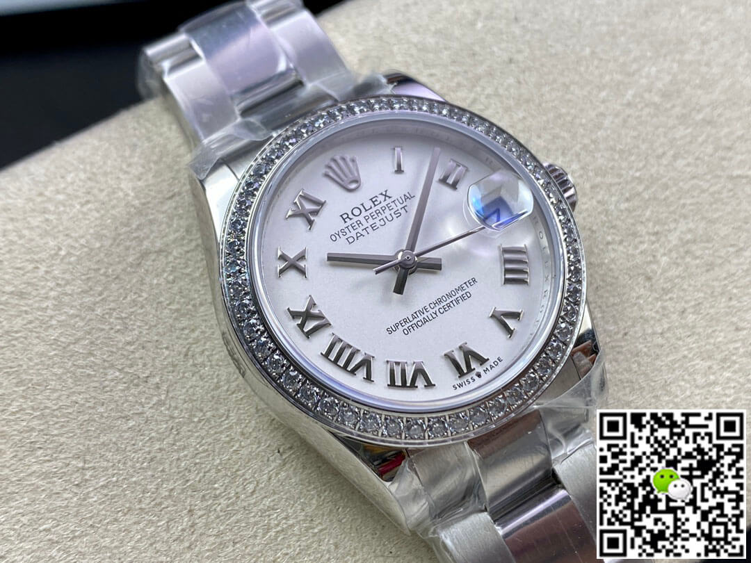 Replica R01ex Datejust M278384RBR-0013 31MM 1:1 Best Edition EW Factory White Dial