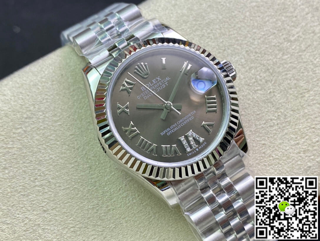 Replica R01ex Datejust M278274-0028 31MM 1:1 Best Edition EW Factory Gray Dial