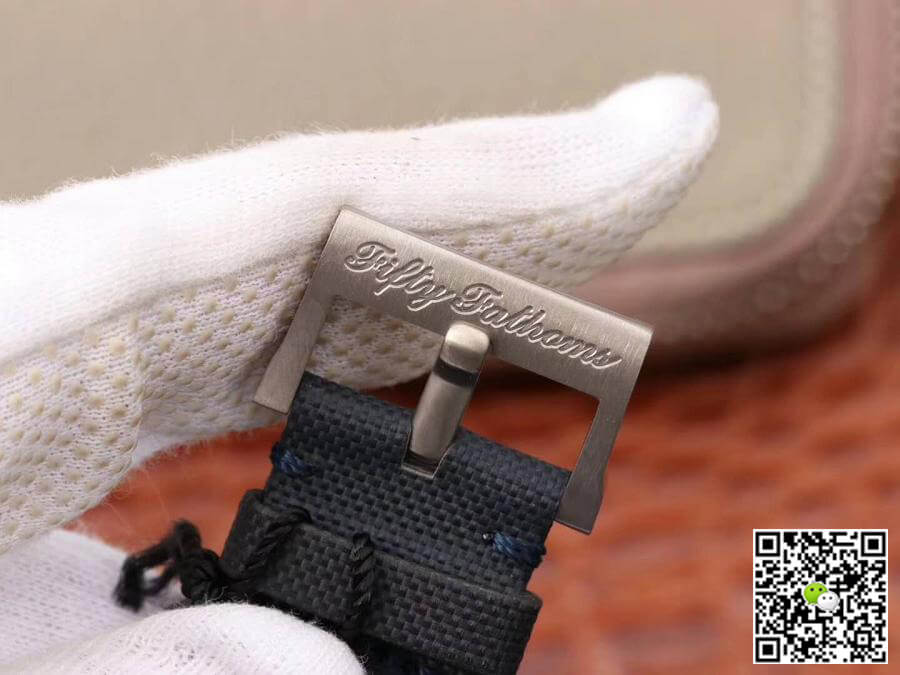 Replica Blancpain Fifty Fathoms 5015-12B40-O52A ZF Factory 1:1 Best Edition Swiss ETA2836-2 Black Sail-canvas Strap