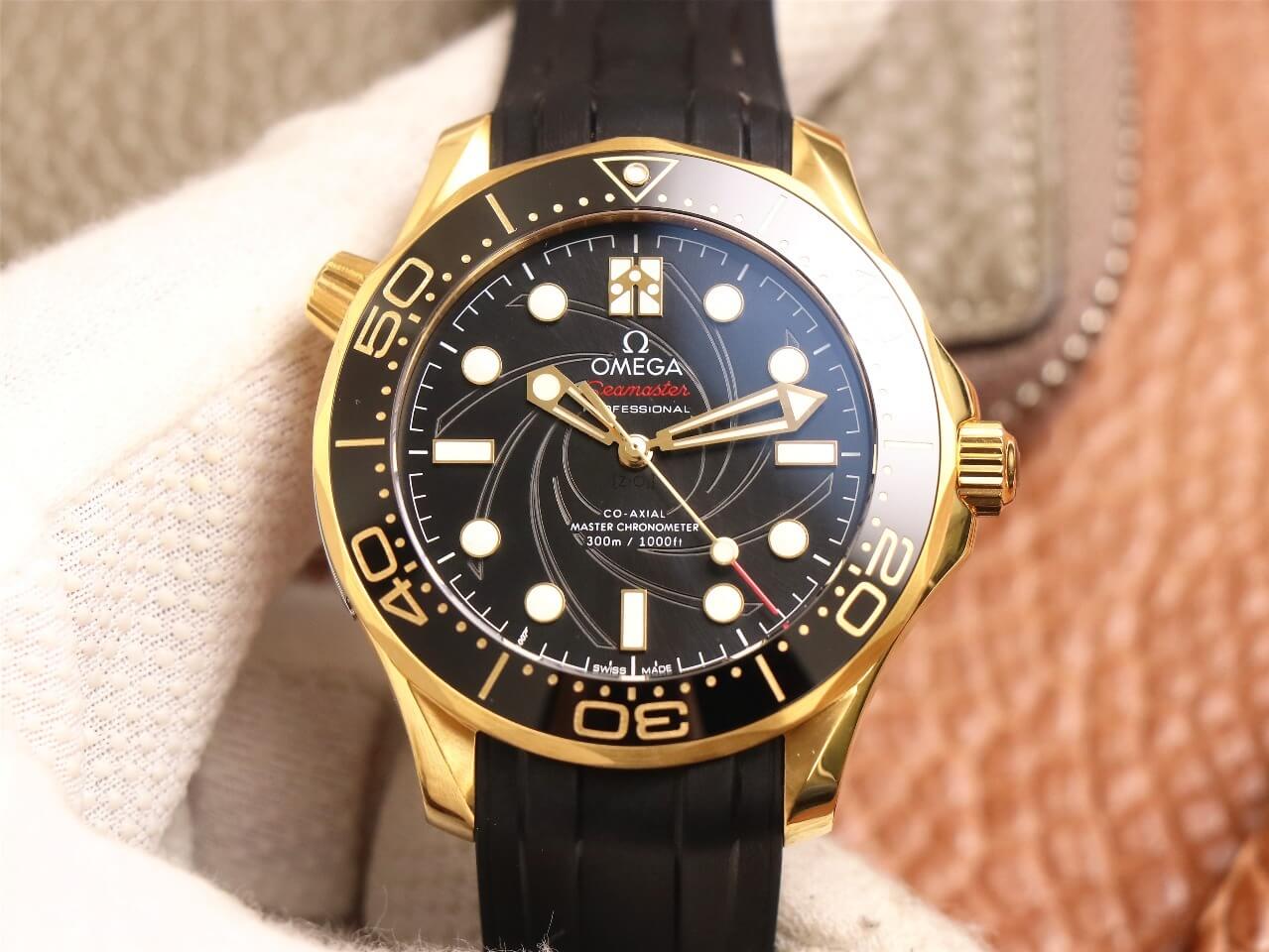Replica 0me*ga Seamaster 210.62.42.20.01.001 1:1 Best Edition VS Factory Black Dial