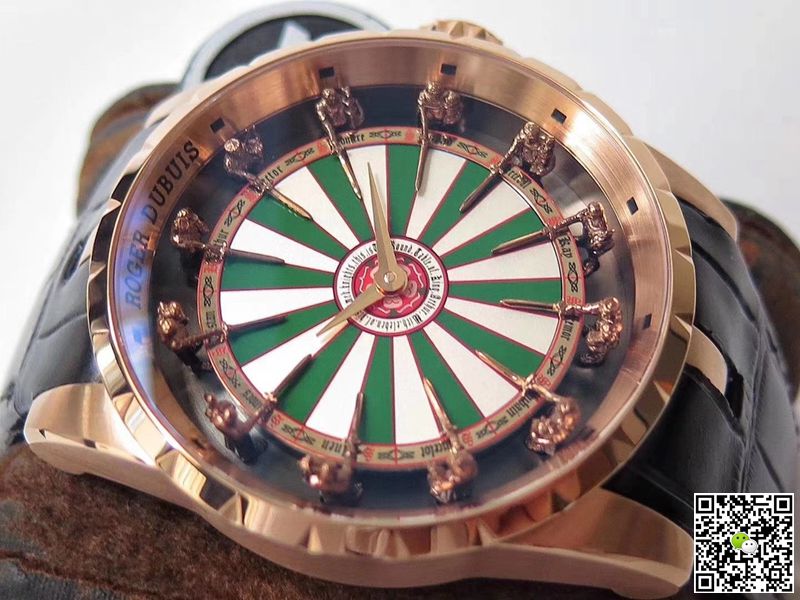 Replica Roger Dubuis Excalibur RDDBEX0398 1:1 Best Edition ZF Factory Rose Gold Swiss ETA8215