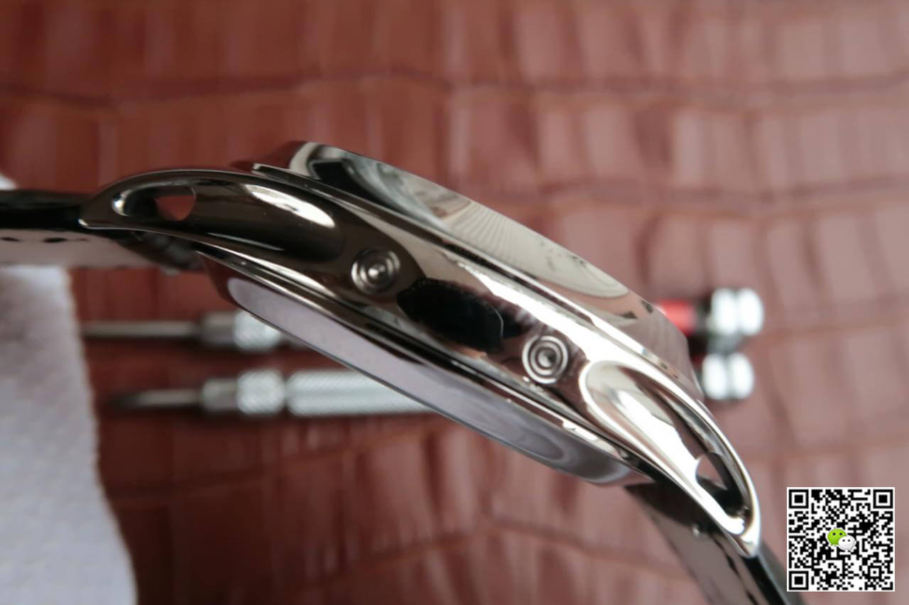 Replica Pat*k Phi1i*pe Grand Complications 5205R-001 1:1 Best Edition KM Factory Cowhide Strap