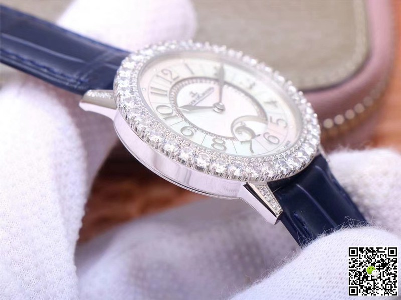 Replica Jaeger LeCoultre Rendez Vous Q3523570 1:1 Best Edition ZF Factory Silver D1am0nd Swiss ETA925B/1