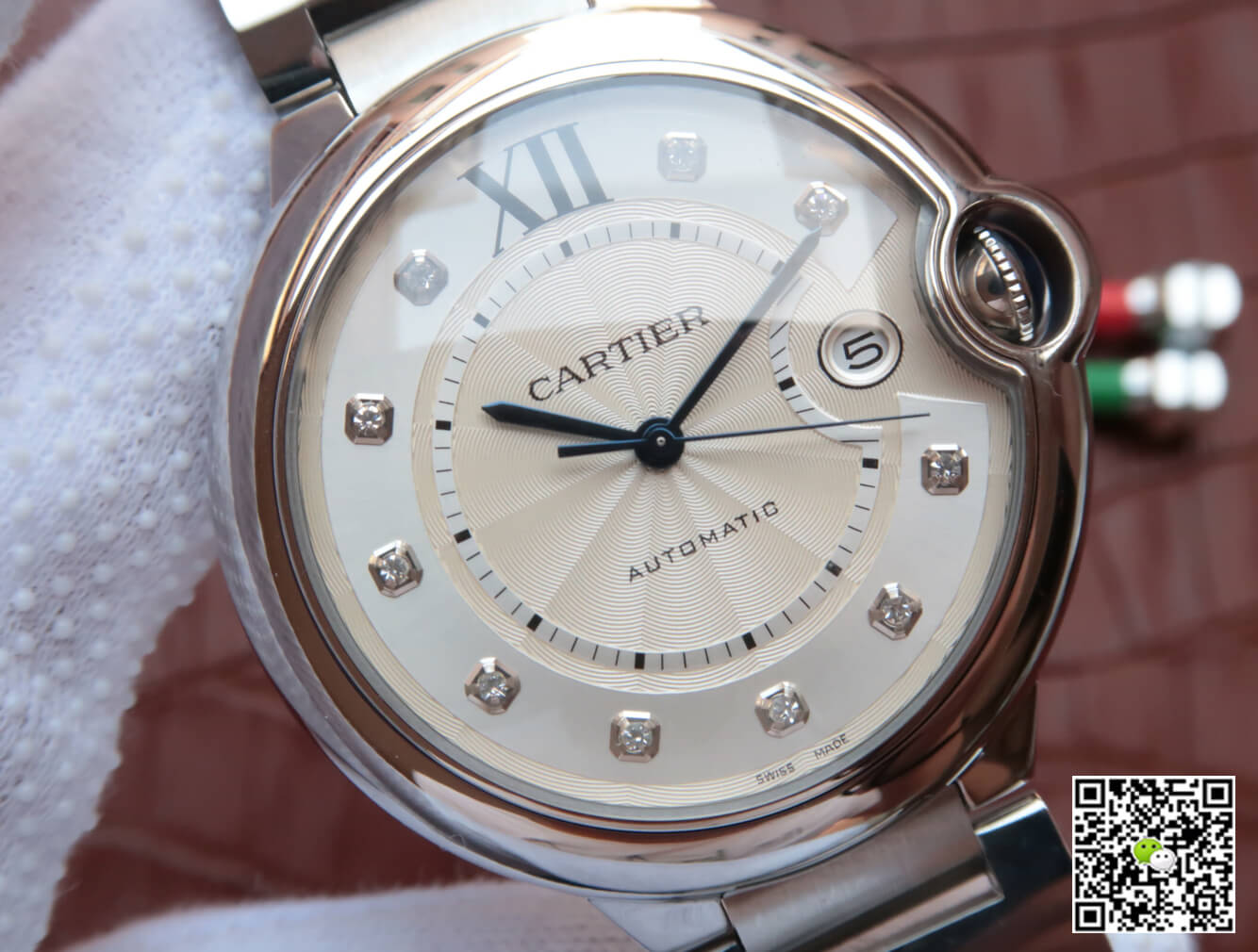 Replica Ballon Bleu De Ca*t1er WE902075 1:1 Best Edition JF Factory Silver Dial