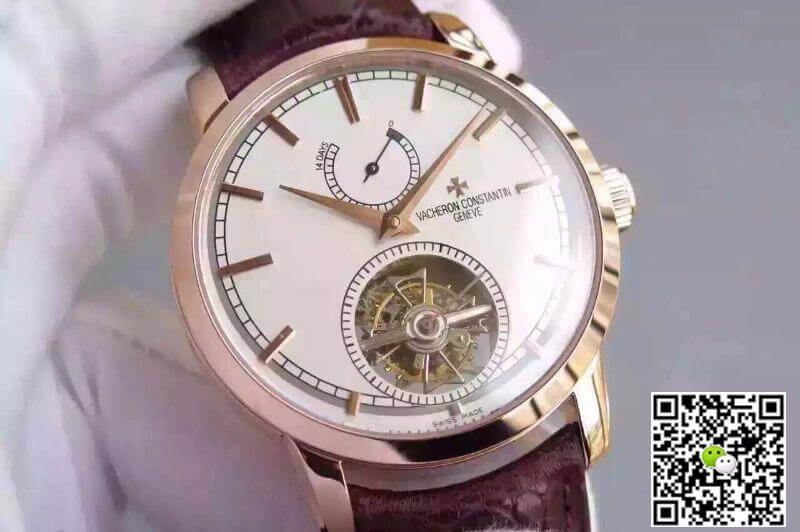 Vacheron C0nstan1n Replica Patrimony Traditionnelle Tourbillon 89000 1:1 Best Edition Swiss ETA2260 White Dial