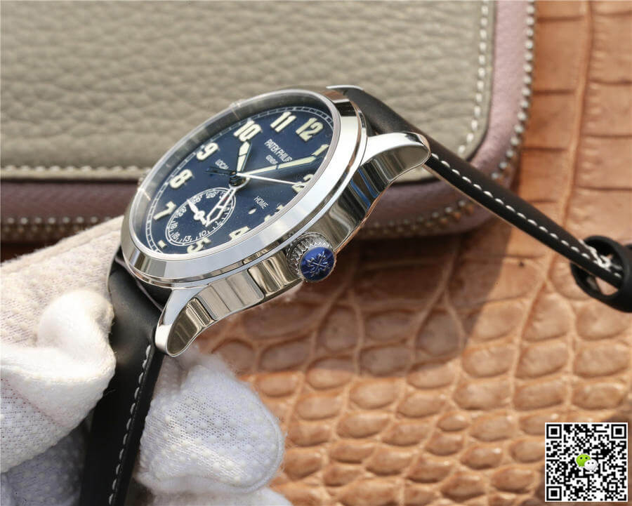 Replica Pat*k Phi1i*pe Calatrava 5524G-001 1:1 Best Edition GR Factory Blue Dial