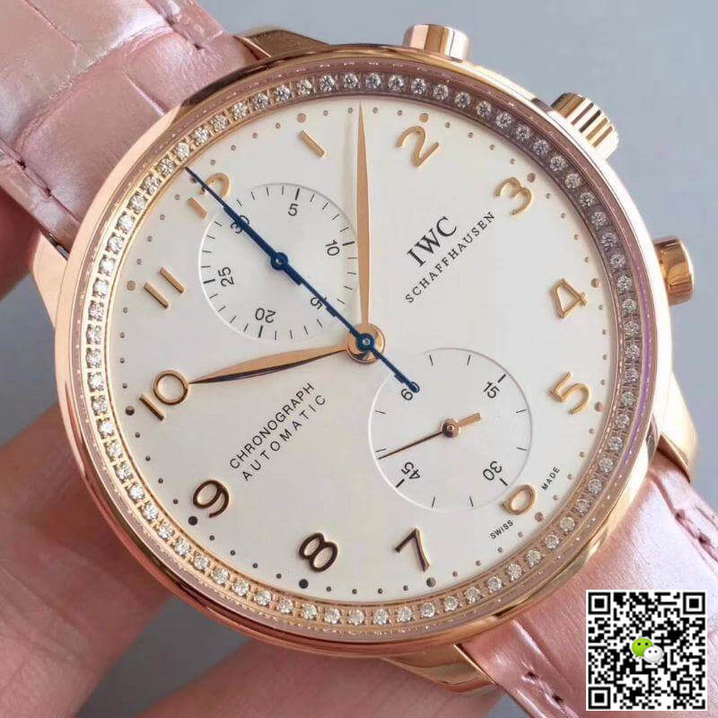 IWC Replica Portuguese Chronograph ZF Factory 1:1 Best Edition Swiss ETA7750