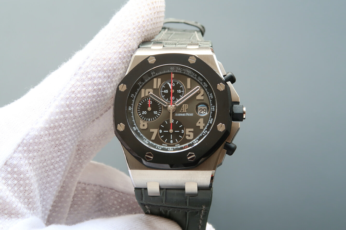 Replica Audemars P1g*et Royal Oak Offshore 26219IO.OO.D005CR.01 1:1 Best Edition JF Factory Grey Dial