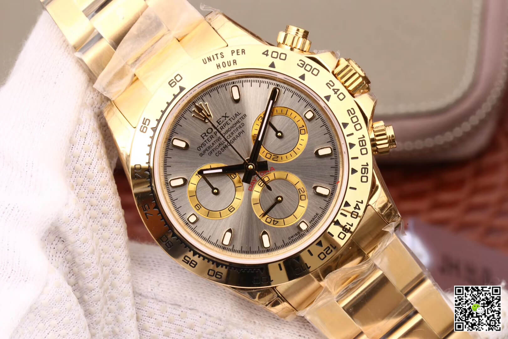 Replica R01ex Daytona Cosmograph 116508 1:1 Best Edition JH Factory Gold