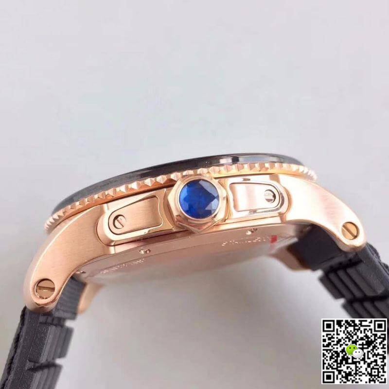 Replica Calibre De Ca*t1er Diver W7100052 JF Factory 1:1 Best Edition Swiss ETA9015