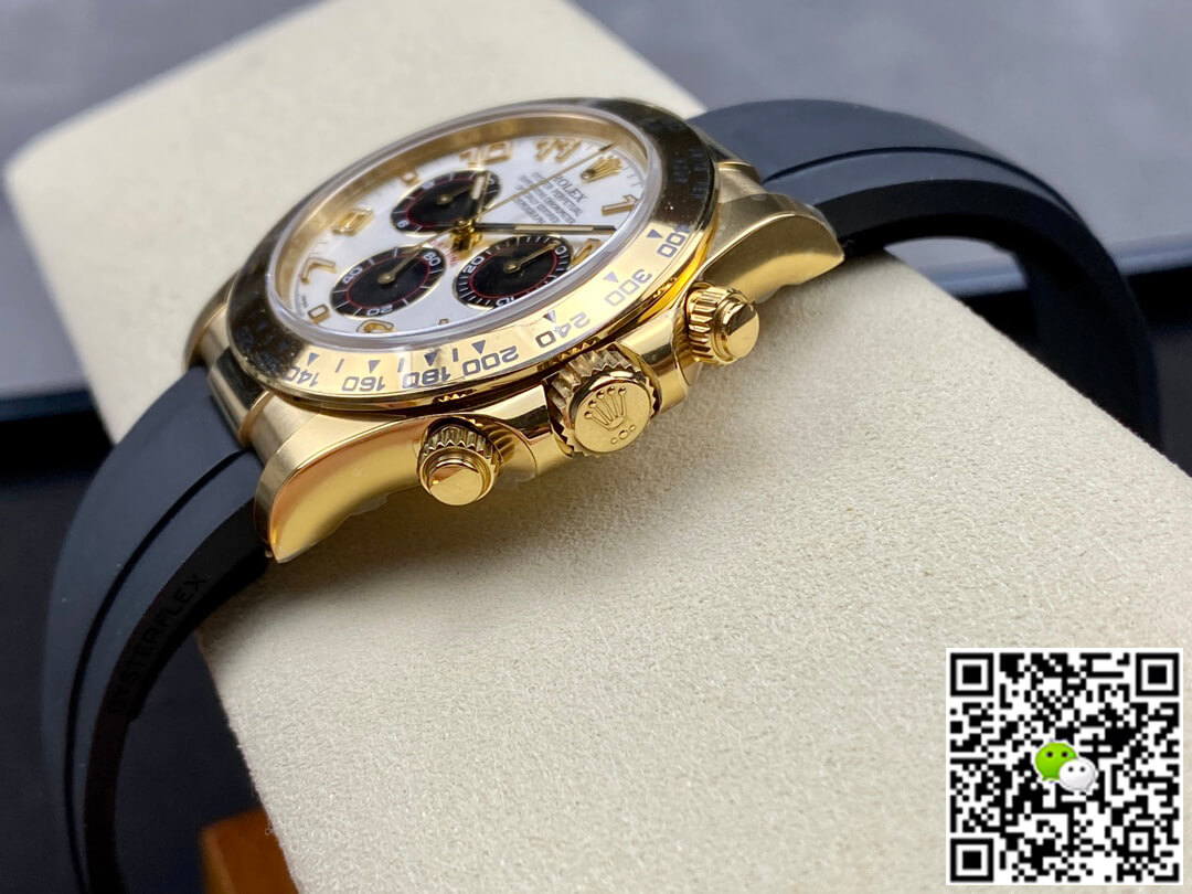 Replica R01ex Cosmograph Daytona 116528 1:1 Best Edition Clean Factory Rubber Strap