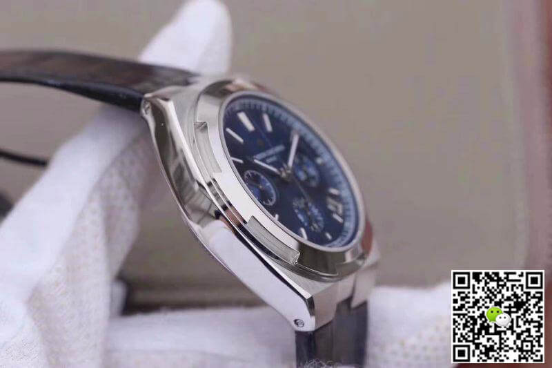 Vacheron C0nstan1n Replica Overseas 5500V/110A-B148 8F Factory 1:1 Best Edition Swiss ETA7750 Blue Dial