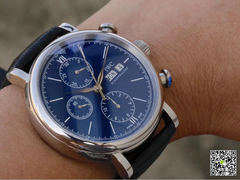 Replica IWC Portofino 150th Anniversary Special Edition IW391023 1:1 Best Edition ZF Factory Blue Dial