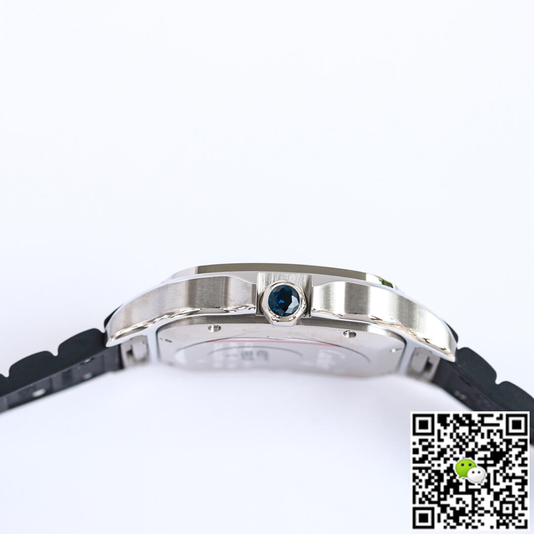 Replica Ca*t1er Santos WSSA0030 1:1 Best Edition GF Factory V2 Rubber Strap