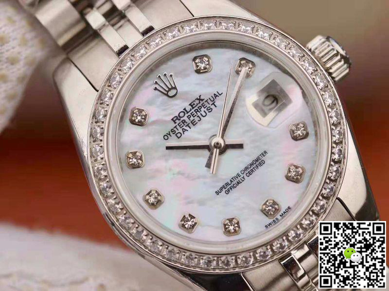 Replica R01ex Lady Datejust 28MM 1:1 Best Edition Swiss Original Imported NH05 Movement Enamel Dial