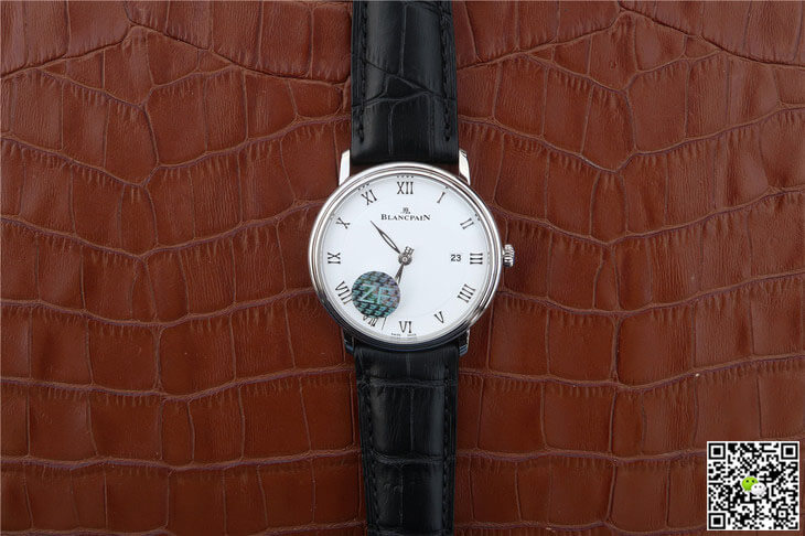 Replica Blancpain Villeret 6651-1127-55B 1:1 Best Edition ZF Factory White Dial