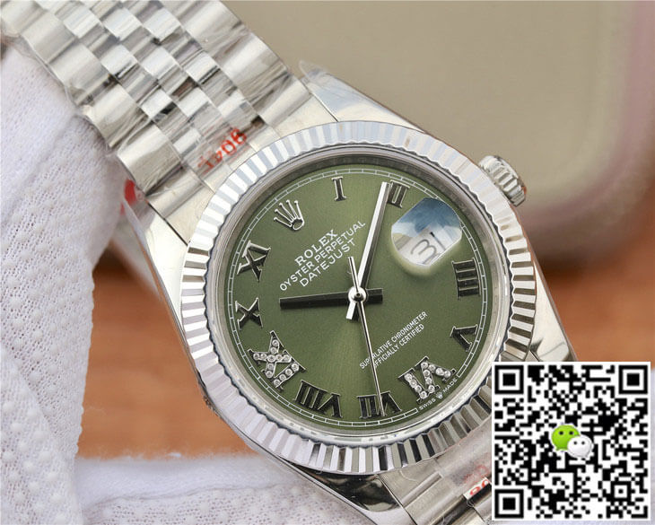 Replica R01ex Datejust 36MM 1:1 Best Edition GM Factory D1am0nd-set Dial