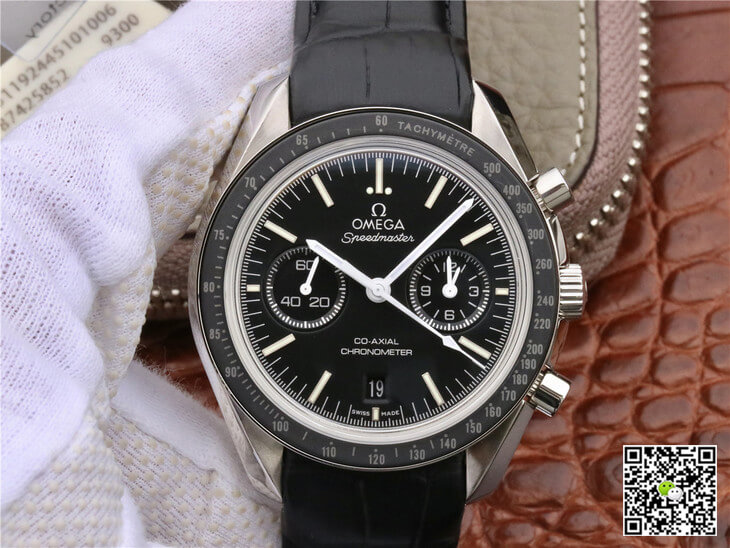 0me*ga Replica Speedmaster 311.33.44.51.01.001 1:1 Best Edition OM Factory Leather Strap