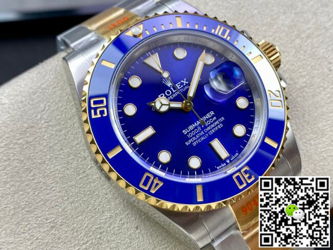 Replica R01ex Submariner M126613LB-0002 41MM 1:1 Best Edition VS Factory Blue Dial