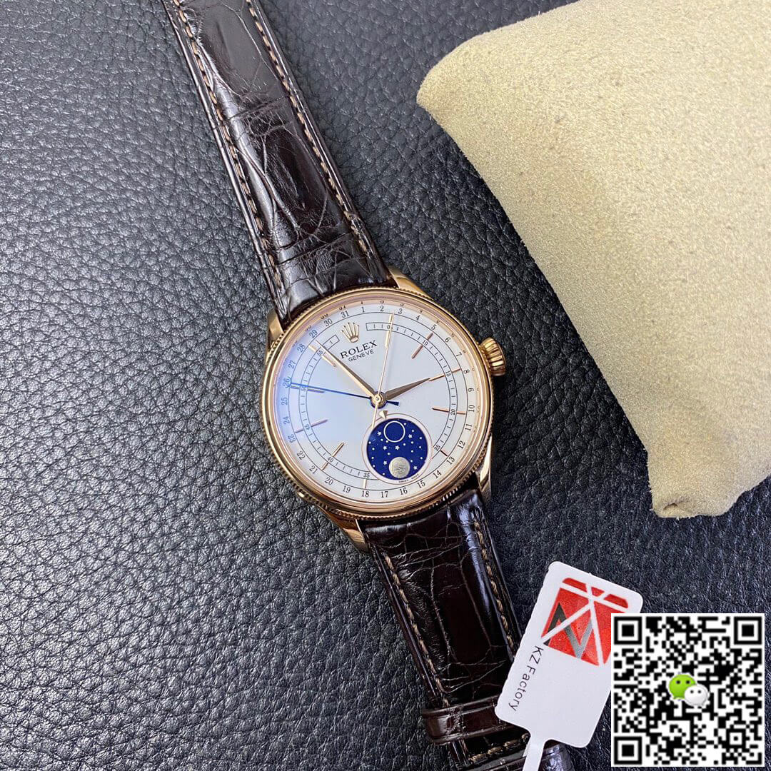 Replica R01ex Cellini M50535-0002 1:1 Best Edition KZ Factory White Dial