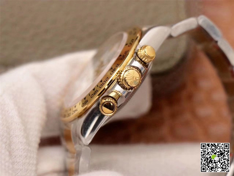 R01ex Daytona Replica Cosmograph M116503-0001 1:1 Best Edition Noob Factory White Dial Swiss ETA4130