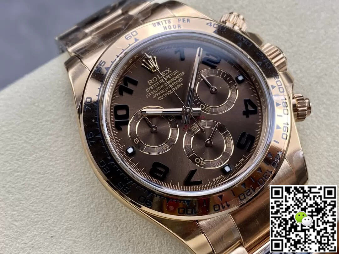 Replica R01ex Cosmograph Daytona M116505-0011 1:1 Best Edition Clean Factory Rose Gold