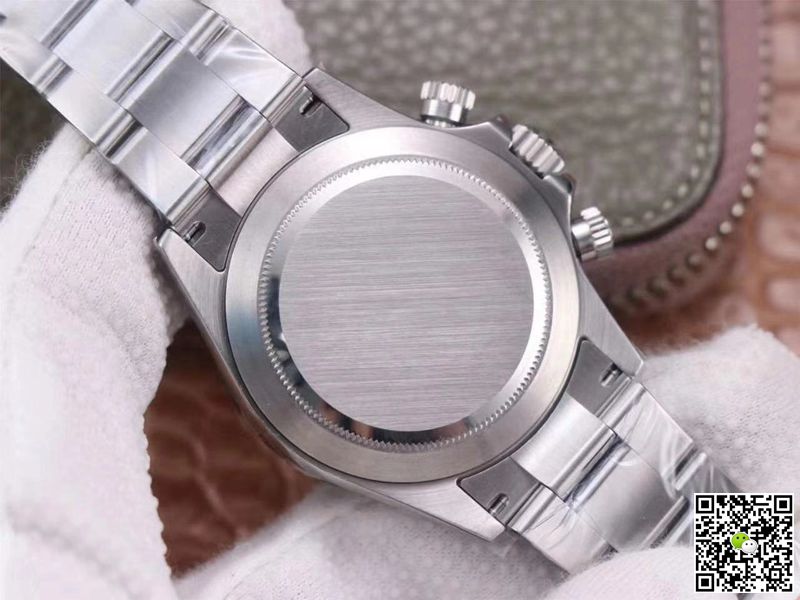 Replica R01ex Cosmograph Daytona M116500LN-0001 1:1 Best Edition Noob Factory White Dial Swiss ETA4130