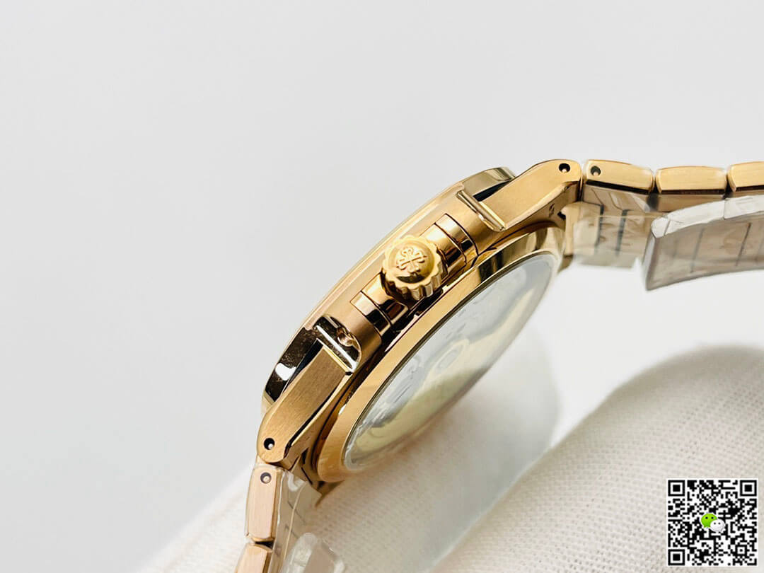 Replica Pat*k Phi1i*pe Nautilus Ladies 7118/1200R-010 1:1 Best Edition 3K Factory Rose Gold