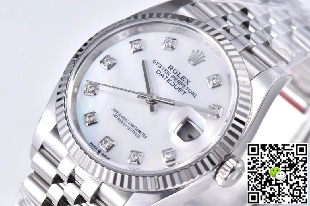 Replica R01ex Datejust M126234-0019 36MM 1:1 Best Edition Clean Factory Stainless Steel
