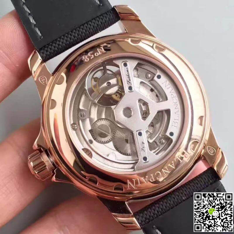 Replica Blancpain Fifty Fathoms Tourbillon 5025-3630-52A 1:1 Best Edition Swiss Tourbillon