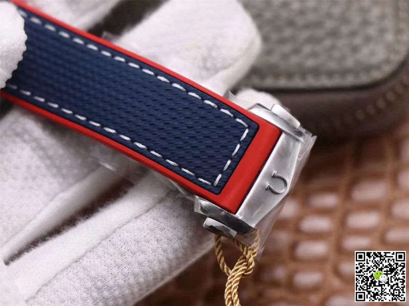 Replica 0me*ga Seamaster Planet Ocean 36th America s Cup Limited Edition 1:1 Best Edition VS Factory White Dial Swiss ETA8900