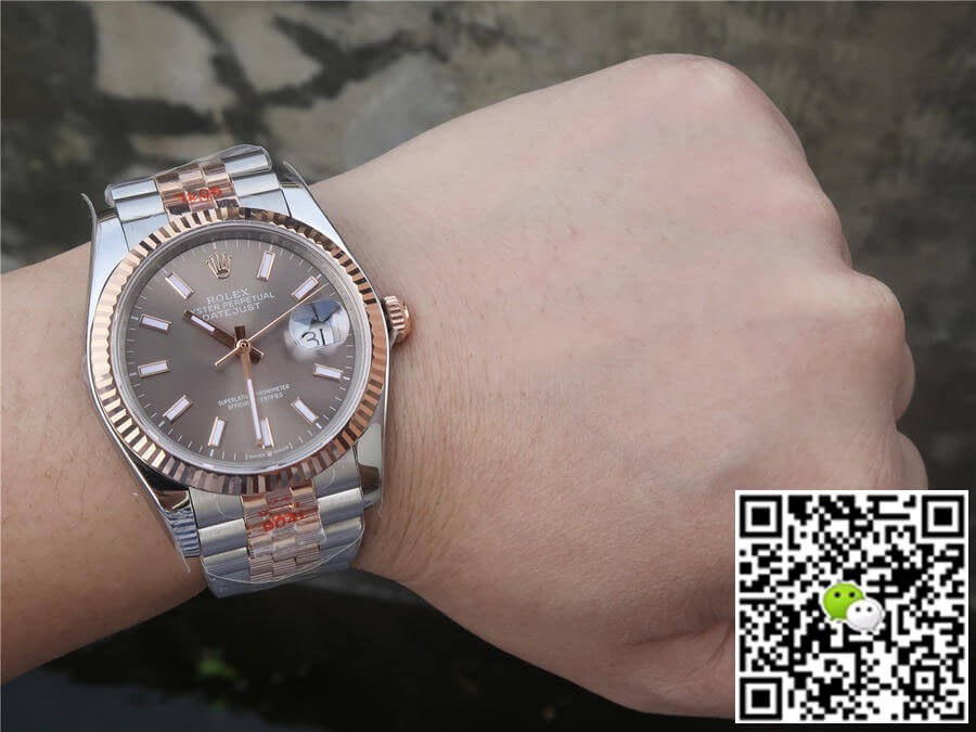 Replica R01ex Datejust M126231-0013 36MM 1:1 Best Edition GM Factory Rose Gold